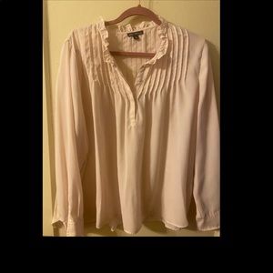 Plus size Jcrew pink blouse